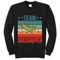 Team Grasshopper Locust Entomologist Insect Grasshopper Sweatshirt