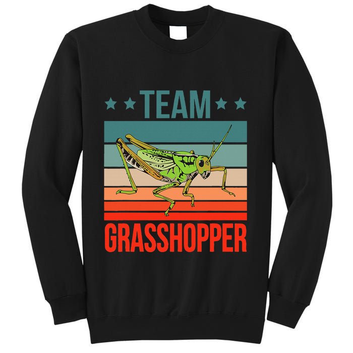 Team Grasshopper Locust Entomologist Insect Grasshopper Sweatshirt