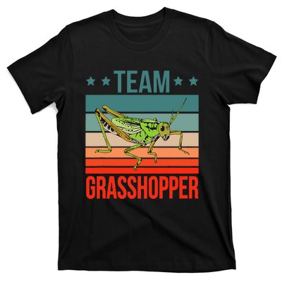 Team Grasshopper Locust Entomologist Insect Grasshopper T-Shirt