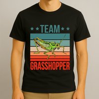Team Grasshopper Locust Entomologist Insect Grasshopper T-Shirt