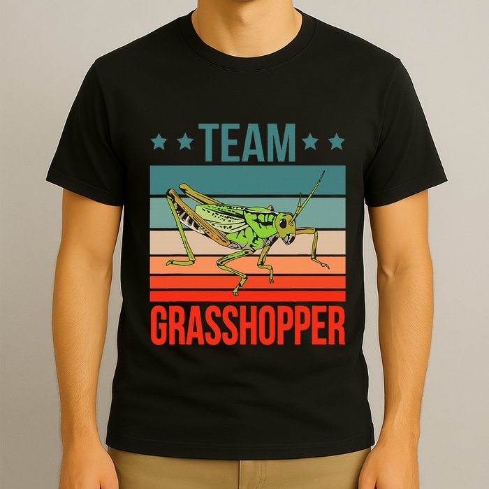 Team Grasshopper Locust Entomologist Insect Grasshopper T-Shirt