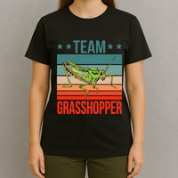 Team Grasshopper Locust Entomologist Insect Grasshopper T-Shirt