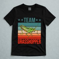 Team Grasshopper Locust Entomologist Insect Grasshopper T-Shirt