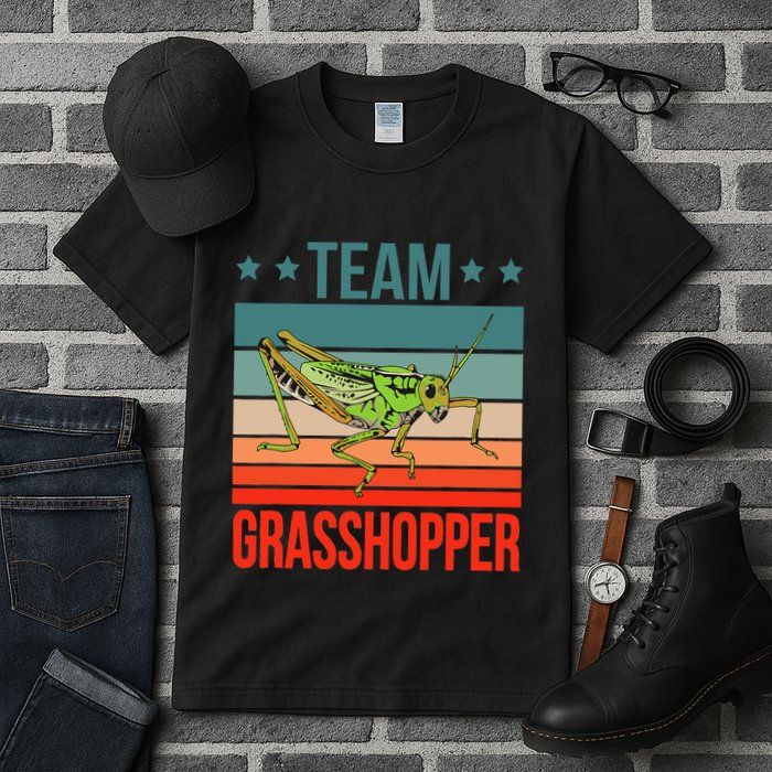Team Grasshopper Locust Entomologist Insect Grasshopper Tall T-Shirt