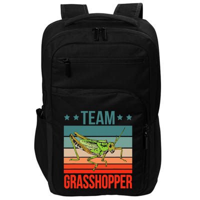 Team Grasshopper Locust Entomologist Insect Grasshopper Impact Tech Backpack