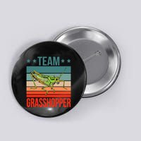 Team Grasshopper Locust Entomologist Insect Grasshopper Button