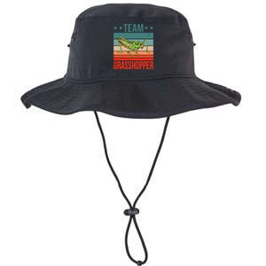 Team Grasshopper Locust Entomologist Insect Grasshopper Legacy Cool Fit Booney Bucket Hat