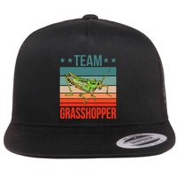 Team Grasshopper Locust Entomologist Insect Grasshopper Flatbill Hat