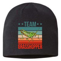 Team Grasshopper Locust Entomologist Insect Grasshopper Sustainable Beanie