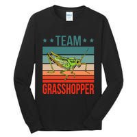 Team Grasshopper Locust Entomologist Insect Grasshopper Tall Long Sleeve T-Shirt