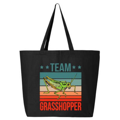 Team Grasshopper Locust Entomologist Insect Grasshopper 25L Jumbo Tote