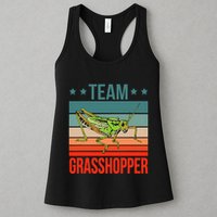 Team Grasshopper Locust Entomologist Insect Grasshopper Womens Tank Top