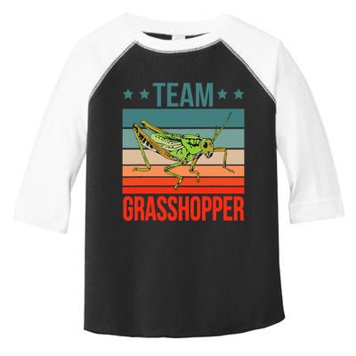 Team Grasshopper Locust Entomologist Insect Grasshopper Toddler Fine Jersey T-Shirt