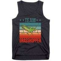 Team Grasshopper Locust Entomologist Insect Grasshopper Tank Top