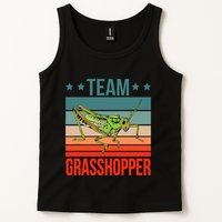 Team Grasshopper Locust Entomologist Insect Grasshopper Tank Top