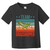 Team Grasshopper Locust Entomologist Insect Grasshopper Toddler T-Shirt
