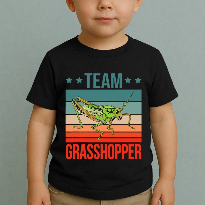 Team Grasshopper Locust Entomologist Insect Grasshopper Toddler T-Shirt