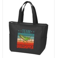 Team Grasshopper Locust Entomologist Insect Grasshopper Zip Tote Bag