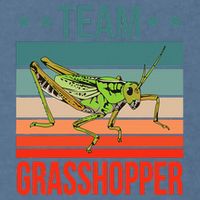 Team Grasshopper Locust Entomologist Insect Grasshopper Garment-Dyed Sweatshirt