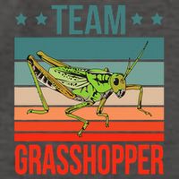 Team Grasshopper Locust Entomologist Insect Grasshopper Vector Backpack