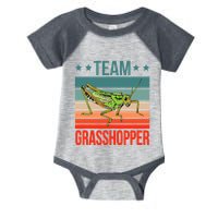 Team Grasshopper Locust Entomologist Insect Grasshopper Infant Baby Jersey Bodysuit