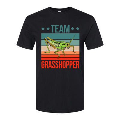 Team Grasshopper Locust Entomologist Insect Grasshopper Softstyle CVC T-Shirt