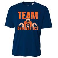 Team Gymnastics Lover Gymnasts Gymnast Sports Cooling Performance Crew T-Shirt