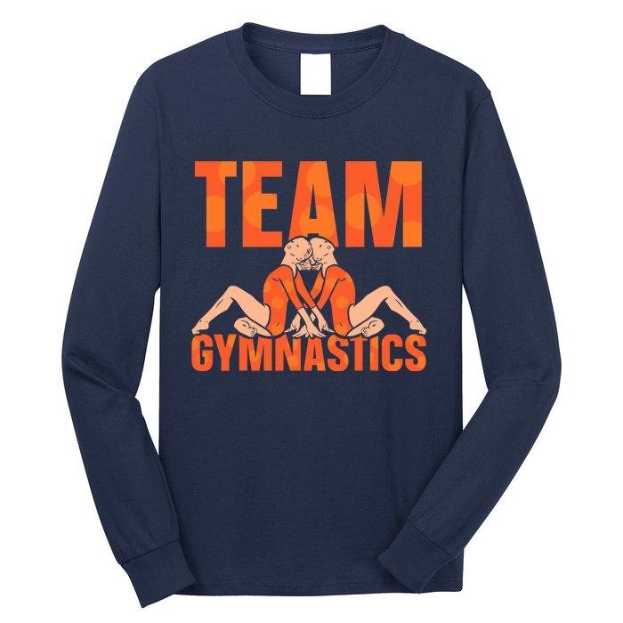 Team Gymnastics Lover Gymnasts Gymnast Sports Long Sleeve Shirt