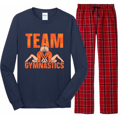 Team Gymnastics Lover Gymnasts Gymnast Sports Long Sleeve Pajama Set