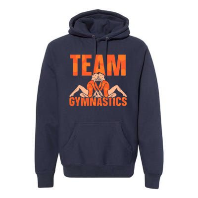 Team Gymnastics Lover Gymnasts Gymnast Sports Premium Hoodie