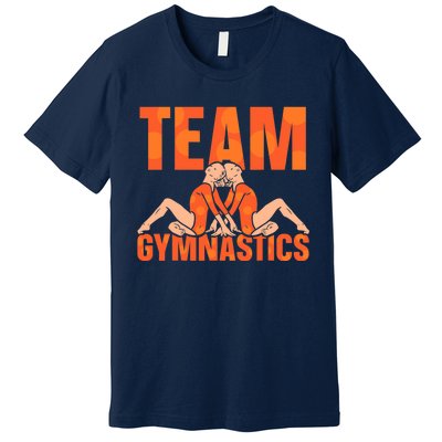 Team Gymnastics Lover Gymnasts Gymnast Sports Premium T-Shirt