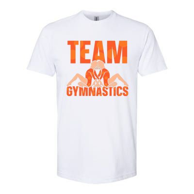 Team Gymnastics Lover Gymnasts Gymnast Sports Softstyle CVC T-Shirt