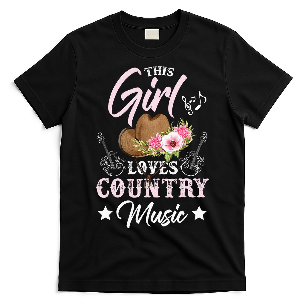 This Girl Loves Country Music T-Shirt