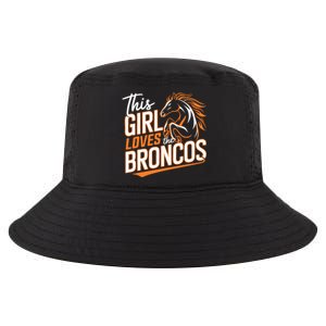 This Girl Loves The Broncos Fan Design For Women Cool Comfort Performance Bucket Hat