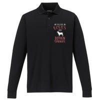 This Girl Loves Her Kin Spaniel Dog Lover Sweatshirt Performance Long Sleeve Polo