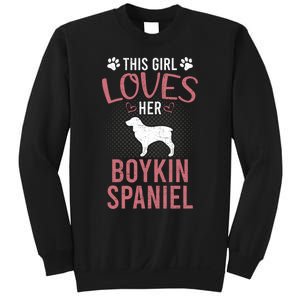 This Girl Loves Her Kin Spaniel Dog Lover Sweatshirt Sweatshirt