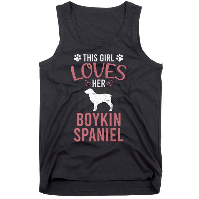 This Girl Loves Her Kin Spaniel Dog Lover Sweatshirt Tank Top