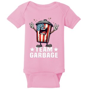 Team Garbage Make American Garbage Great Again 2024 Baby Bodysuit