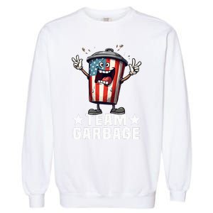 Team Garbage Make American Garbage Great Again 2024 Garment-Dyed Sweatshirt