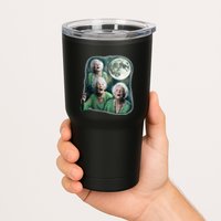 Three Granny Moon 3 Old Ladys Howling Weird Cursed Meme Tumbler