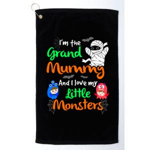 The Grand Mummy Love My Little Monsters Halloween Gift Platinum Collection Golf Towel