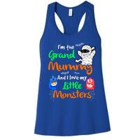 The Grand Mummy Love My Little Monsters Halloween Gift Women's Racerback Tank