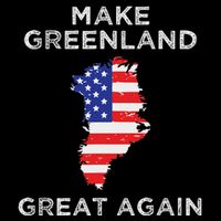 Trump Greenland Make Greenland Great Again Map Cooling Performance Crew T-Shirt