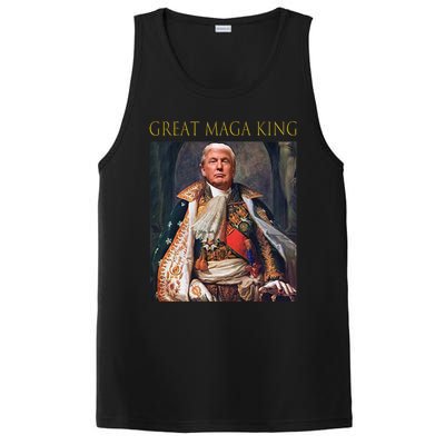 The Great Maga King Funny Trump Ultra Maga King PosiCharge Competitor Tank