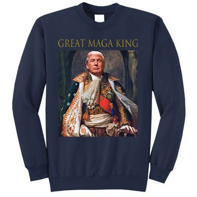 The Great Maga King Funny Trump Ultra Maga King Sweatshirt