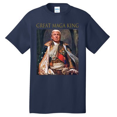 The Great Maga King Funny Trump Ultra Maga King Tall T-Shirt