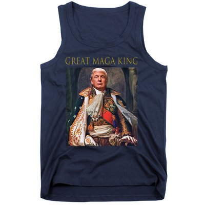 The Great Maga King Funny Trump Ultra Maga King Tank Top