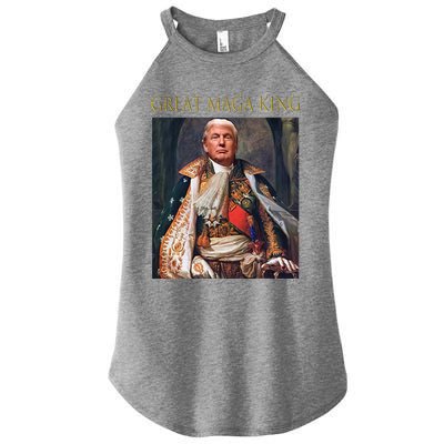 The Great Maga King Funny Trump Ultra Maga King Women's Perfect Tri Rocker Tank