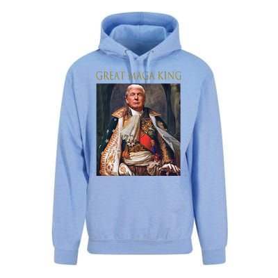 The Great Maga King Funny Trump Ultra Maga King Unisex Surf Hoodie