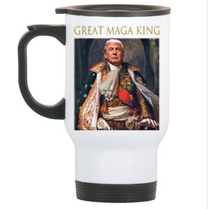 The Great Maga King Funny Trump Ultra Maga King Stainless Steel Travel Mug